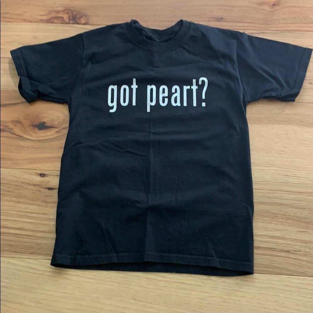 Got Peart? Black T-shirt